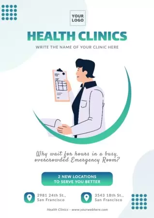 Edit a Clinic card