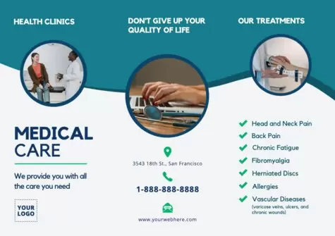 Edit a Clinic card