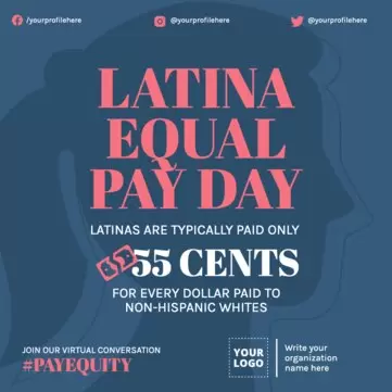 Edit a banner on Equal Pay