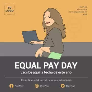 Edita un banner de Igualdad Salarial