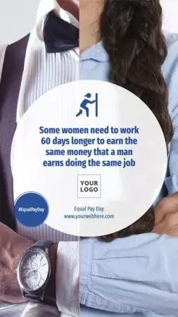 Edit a banner on Equal Pay