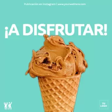 Edita una plantilla para Instagram