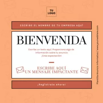 Edita un Anuncio Informativo