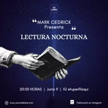 Edita una plantilla para Instagram