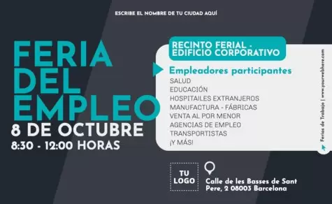 Edita tu anuncio de Feria Laboral