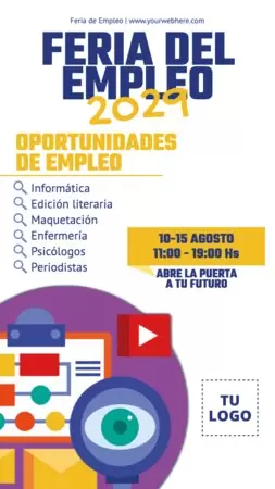 Edita tu anuncio de Feria Laboral