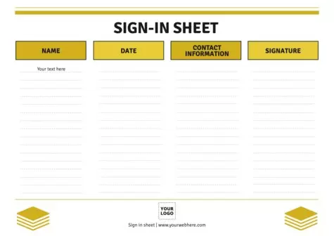 Edit a Sign Up Sheet