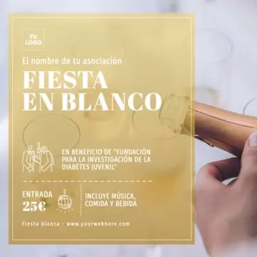 Edita un banner de Fiesta Blanca