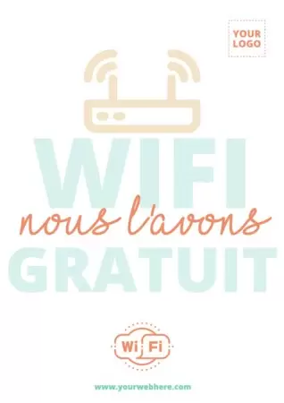 Créer mon affiche Wi-Fi