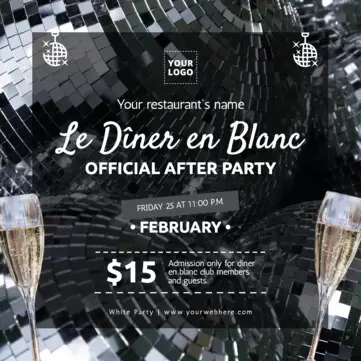 Edit a Glow Party banner