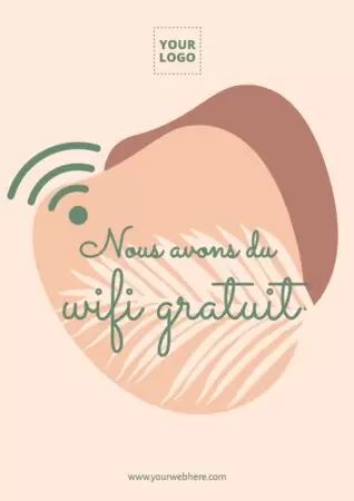 Créer mon affiche Wi-Fi