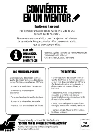 Edita un banner de Mentoring