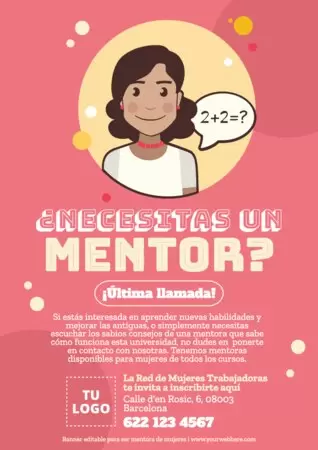 Edita un banner de Mentoring