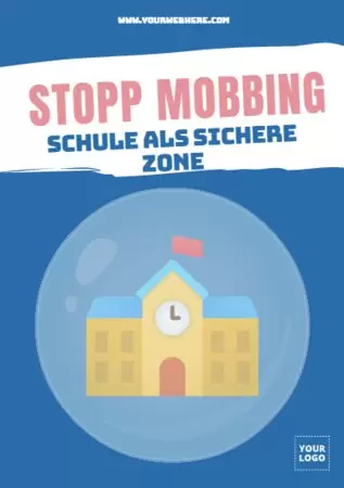 Bearbeite ein Anti-Mobbing Poster