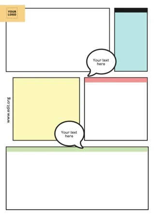 Modifier un modèle de bande dessinée