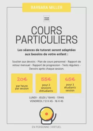 Modifier un design de soutien scolaire