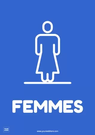 Modifier un panneau de toilettes