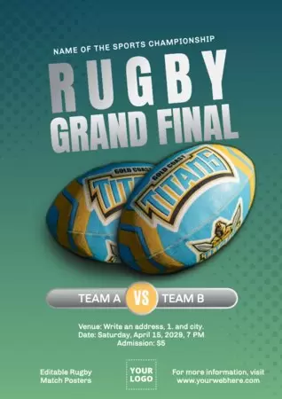 Edit a Rugby banner