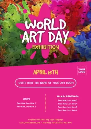 Edit an exposition poster