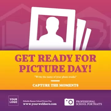 Edit a Picture Day banner