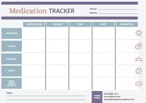 Free tracker templates to customize
