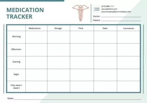 Free tracker templates to customize