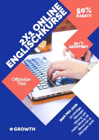 Bearbeite eine Vorlage für Sprachkurse