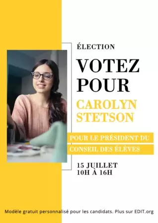 Modifier un design d'élection