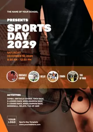 Edit a Sports Day banner