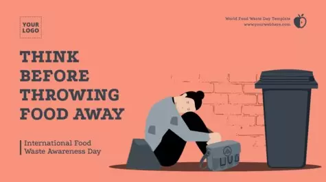 Edit a Food Waste flyer