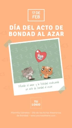 Edita un flyer sobre la Bondad