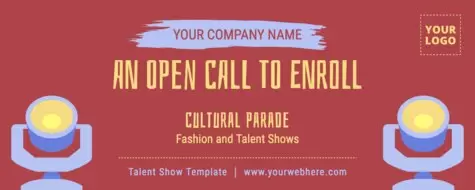 Edit a Talent Show design