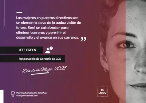 Edita una plantilla para redes sociales