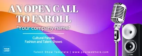 Edit a Talent Show design