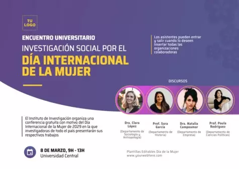 Edita una plantilla para redes sociales