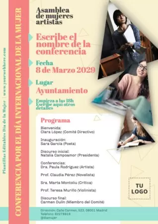 Edita una plantilla para redes sociales