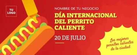 Edita un banner de Hot dogs