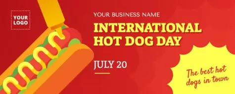 Edit a Hot Dog flyer