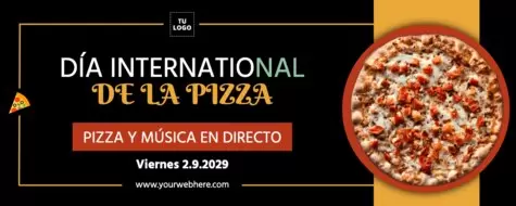 Edita un diseño del Día de la Pizza