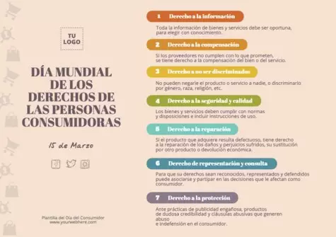 Edita un banner del Día del Consumidor