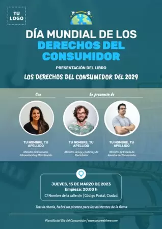 Edita un banner del Día del Consumidor