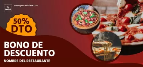 Edita un diseño del Día de la Pizza