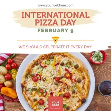 Modifier un modèle de Journée de la Pizza