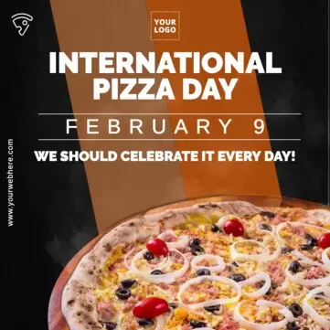 Modifica un design per il World Pizza Day