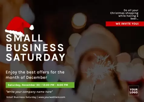 Edit a Small Business Saturday ad