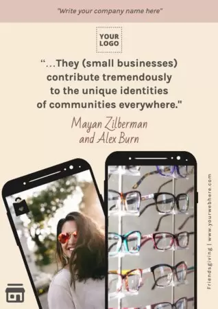 Edit a Small Business Saturday ad