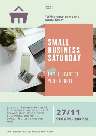 Small Business Saturday Flyer Templates