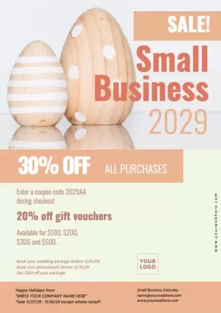 Edit a Small Business Saturday ad