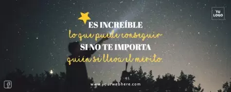 Edita un cartel con frases motivacionales