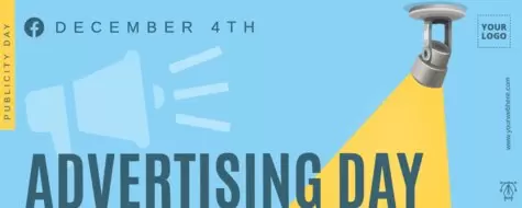 Bearbeite ein Design für den Werbetag